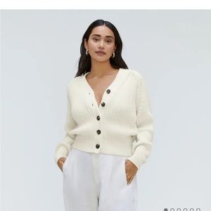 Everlane Texture Cotton Cardigan